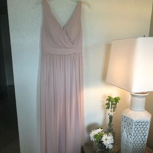 Adriana Papell Blush Pink Dress